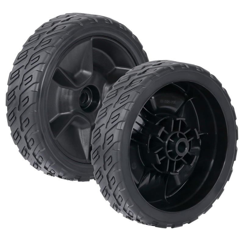 CheeMuii HRN216 Lawn Mower Front Drive Wheels Kit 2 Pcs Front Wheels Replace for 44710-VR8-N00ZA 8"" Push Mower Wheel Compatible with Honda HRN216 Lawn Mower - Image 1